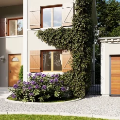 Fortia Porte D'Entrée<Porte d'entrée bois Anaklia 98 x h.218 cm poussant droit