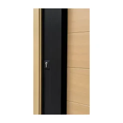 Fortia Porte d'entrée bois Sassel 98 x h.218 cm poussant droit- Porte D'Entrée