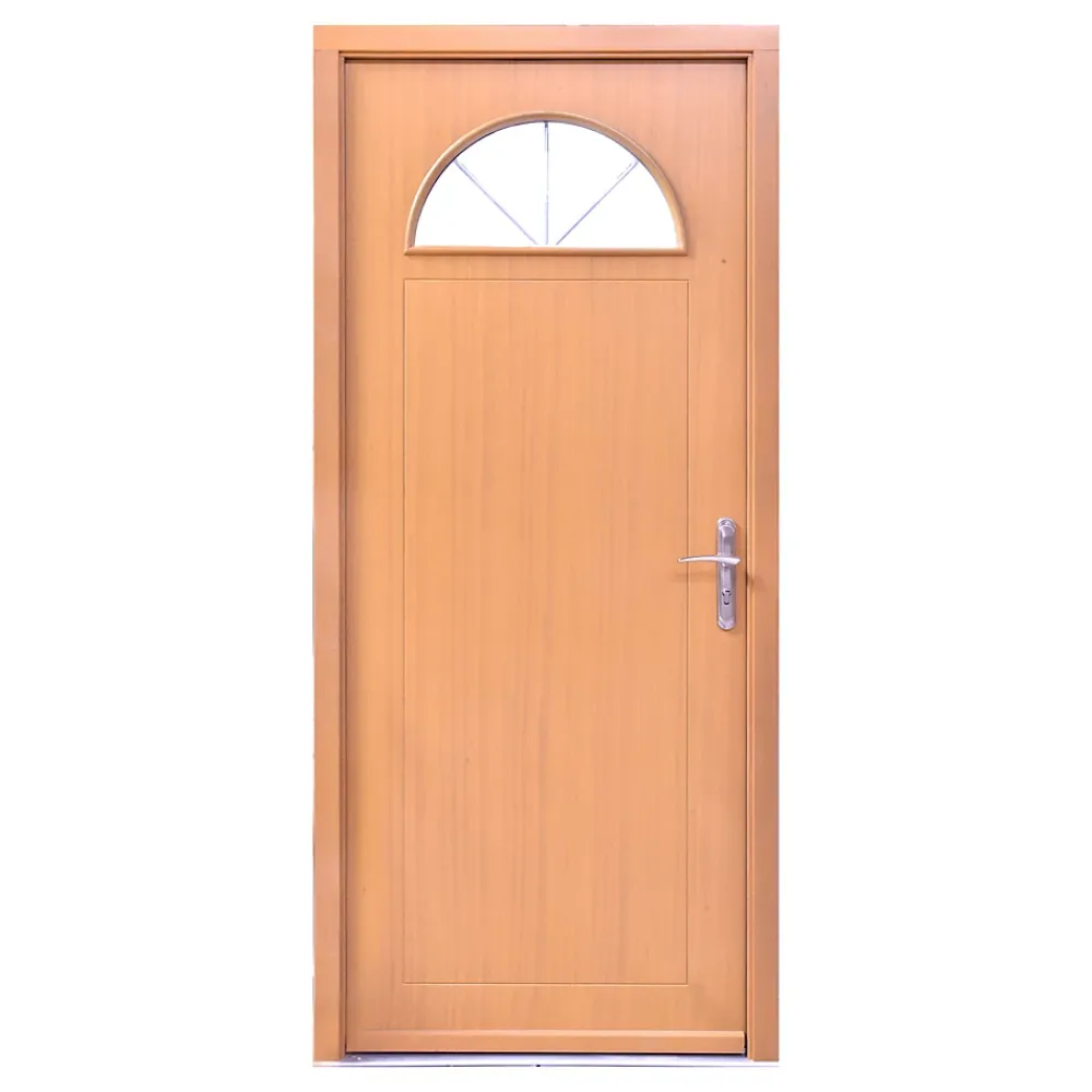 Fortia Porte d'entrée bois Anaklia 98 x h.218 cm poussant gauche- Porte D'Entrée