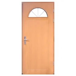 Fortia Porte d'entrée bois Anaklia 98 x h.218 cm poussant gauche- Porte D'Entrée