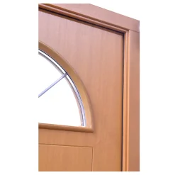 Fortia Porte d'entrée bois Anaklia 98 x h.218 cm poussant gauche- Porte D'Entrée