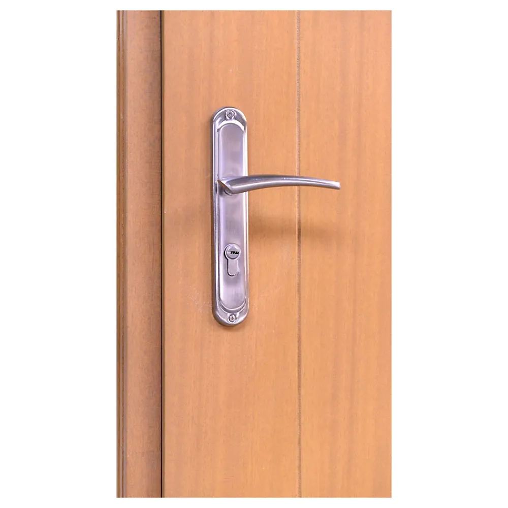 Fortia Porte d'entrée bois Anaklia 98 x h.218 cm poussant gauche- Porte D'Entrée