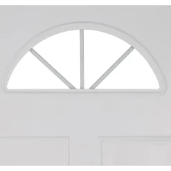Fortia Porte D'Entrée<Porte d'entrée pvc blanc RAL 9003 Lorne 97 x h.219 cm poussant droit