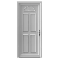 Fortia Porte D'Entrée<Porte d'entrée pvc blanc RAL 9003 Lorne 97 x h.219 cm poussant gauche