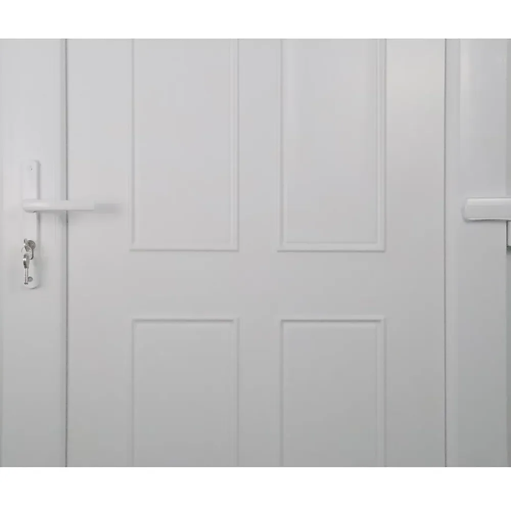 Fortia Porte D'Entrée<Porte d'entrée pvc blanc RAL 9003 Lorne 97 x h.219 cm poussant gauche