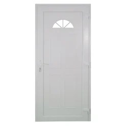 Fortia Porte D'Entrée<Porte d'entrée pvc blanc RAL 9003 Lorne 87 x h.219 cm poussant gauche