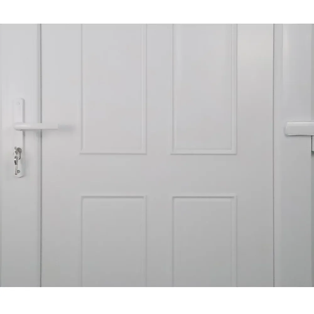 Fortia Porte D'Entrée<Porte d'entrée pvc blanc RAL 9003 Lorne 87 x h.219 cm poussant gauche