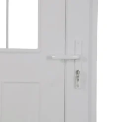 Fortia Porte D'Entrée<Porte d'entrée pvc blanc RAL 9003 Ameglia 97 x h.219 cm poussant droit