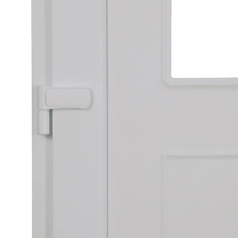 Fortia Porte D'Entrée<Porte d'entrée pvc blanc RAL 9003 Ameglia 97 x h.219 cm poussant droit