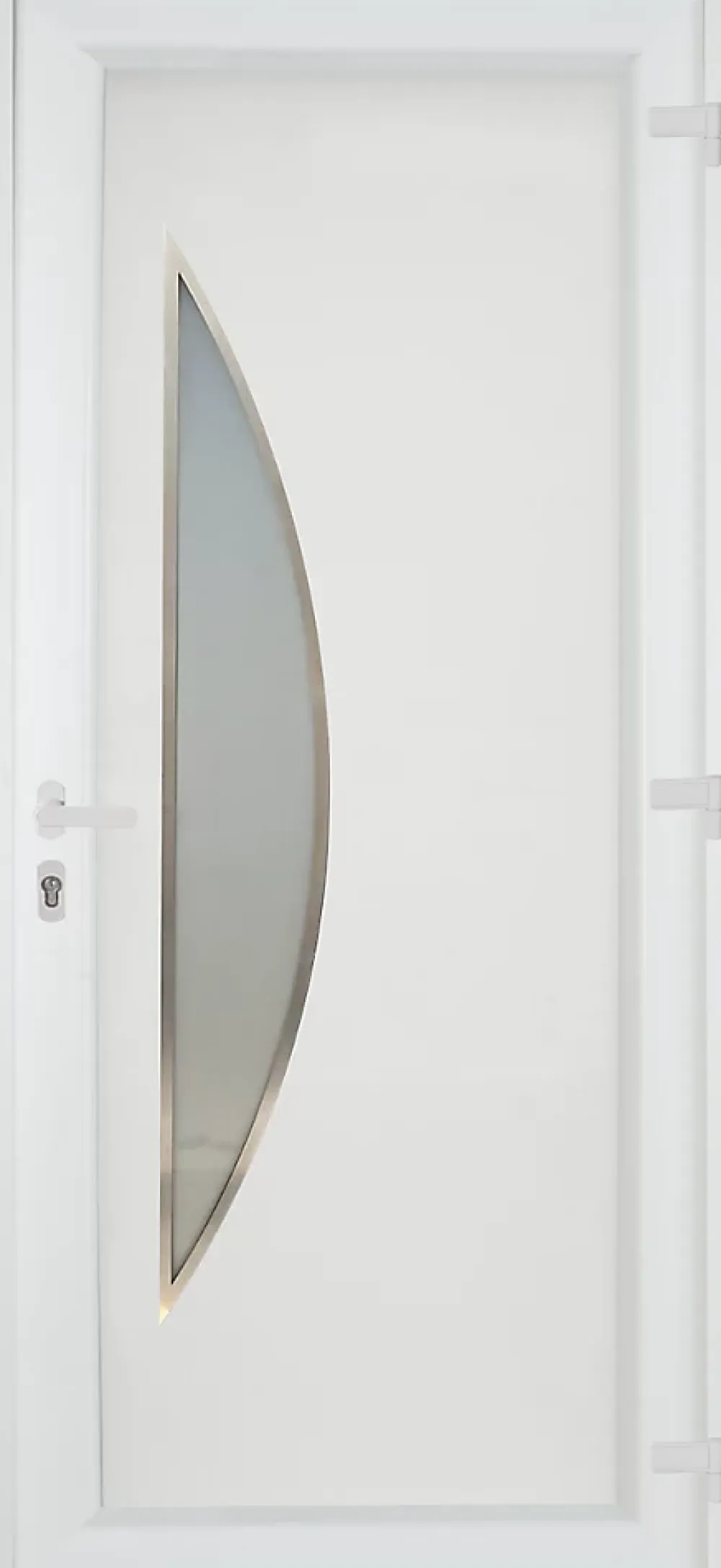 Fortia Porte D'Entrée<Porte d'entrée pvc blanc RAL 9003 Hermoso 96 x h.218 cm poussant gauche