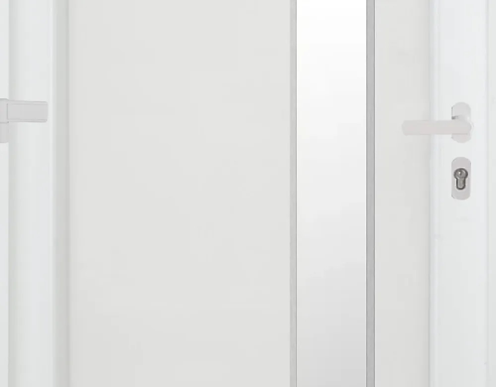 Fortia Porte D'Entrée<Porte d'entrée pvc blanc RAL 9003 Hermoso 96 x h.218 cm poussant gauche