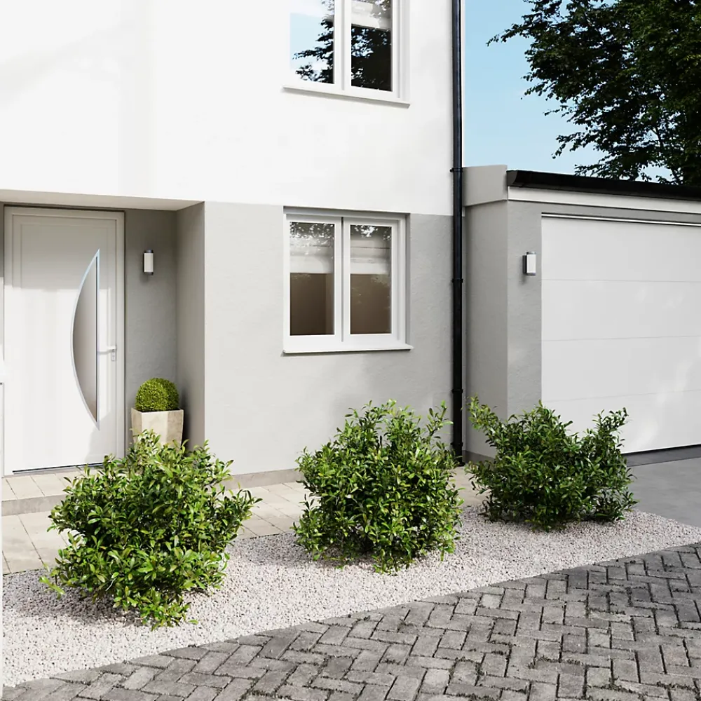 Fortia Porte D'Entrée<Porte d'entrée pvc blanc RAL 9003 Hermoso 96 x h.218 cm poussant gauche