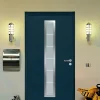 Hormann Porte D'Entrée<Porte d'entrée Hörmann acier galvanisé l.90 x h.215 cm poussant gauche THP700B gris anthracite ral 7016