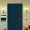 Hormann Porte d'entrée Hörmann acier galvanisé l.90 x h.215 cm poussant gauche THP015 gris anthracite ral 7016- Porte D'Entrée