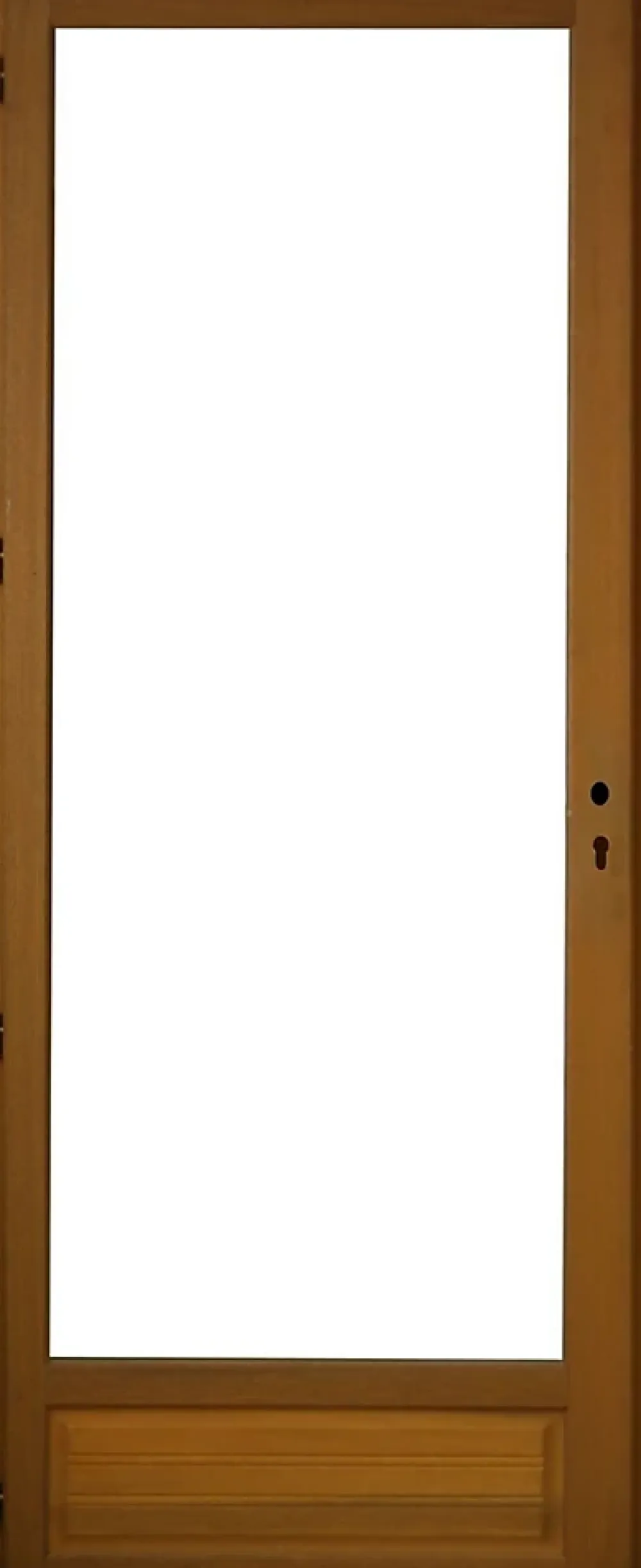 Gd Menuiseries Porte Fenetre Bois 1 Vantail H205 X L80 Côte Tableau Tirant Gauche- Porte-Fenêtre En Bois