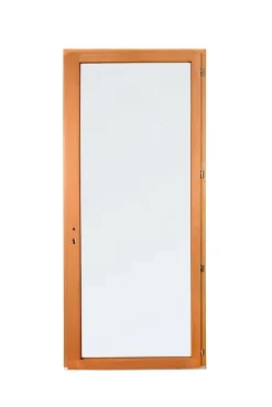 GoodHome Porte-Fenêtre En Bois<Porte fenêtre bois 1 vantail l.80 x H.215 cm tirant droit