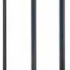 Fral Fermetures Porte fenêtre oscillo-battante double vantaux PVC anthracite et blanc L 1000mm x H 2150mm ouvrant gauche- Fenêtre Pvc