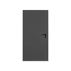 4M Porte De Service<Porte Métallique Industrielle De Service Isolée Réversible L900 H2150 RAL7016 En Applique