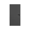 4M Porte Métallique Industrielle De Service Isolée Réversible L1100 H2050 RAL7016 En Applique- Porte De Service
