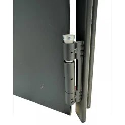4M Porte Métallique Industrielle Coupe Feu 1H Réversible L1100 H2150 RAL9010 En Applique- Porte De Service