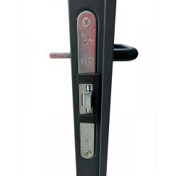 4M Porte De Service<Porte Métallique Industrielle Coupe Feu 1H Réversible L900 H2050 RAL9010 En Applique