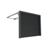 4M Porte De Garage Enroulable<Porte Sectionnelle Manuelle StandardLine Linteau 100mm Lisse Gris Ral 7016 L4000xH2375