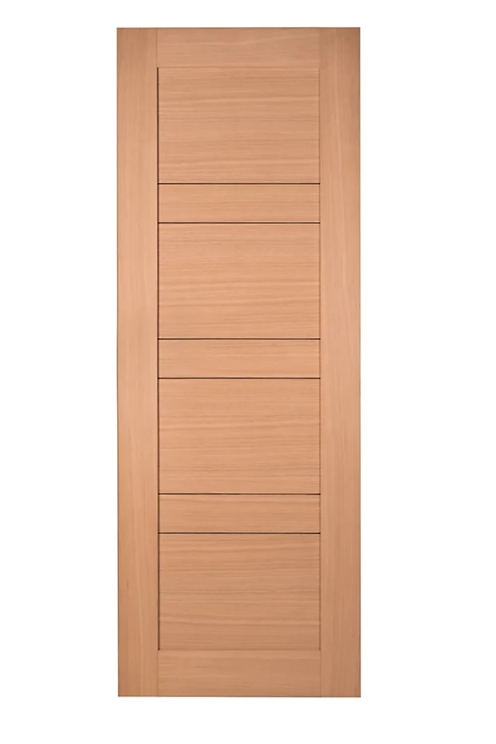 Lynporte Porte Nue<Porte seule 1 Panneau CASSIOPEIA bois chêne européen 2040 x 730