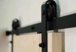 Lynporte Porte seule 5 Vitrages HORIZON bois épicéa 2040 x 730- Porte Nue