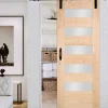 Lynporte Porte Nue<Porte seule 5 Vitrages HORIZON bois épicéa 2040 x 930