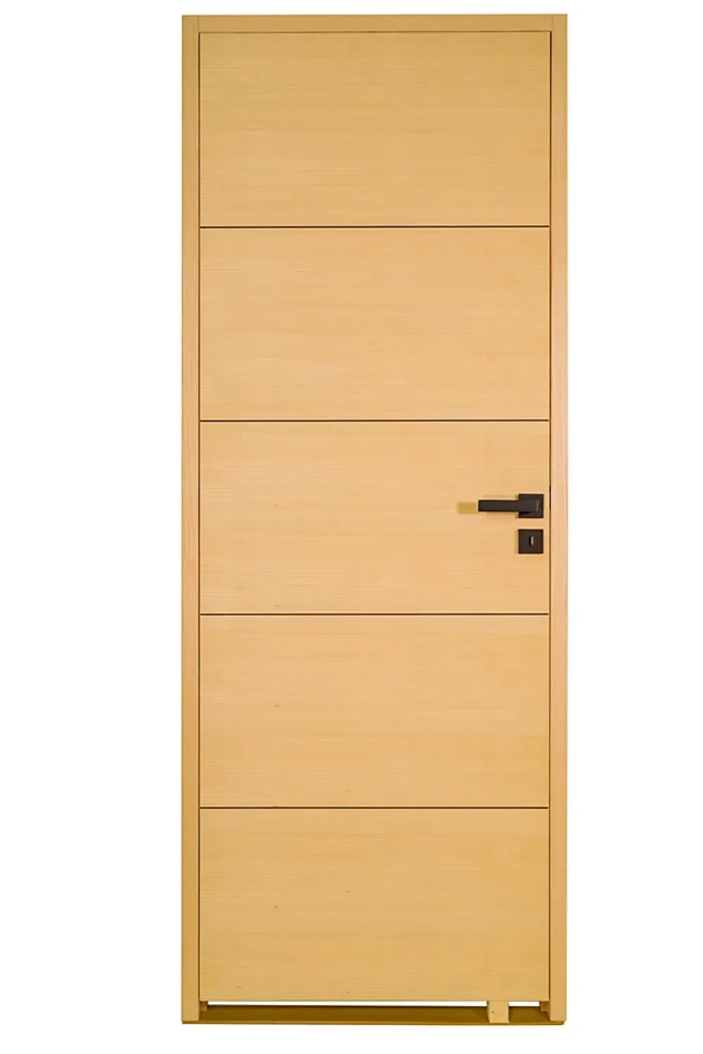 Lynporte Porte seule bois isoplane ANTLIA3 830 frêne blanc européen- Porte Nue