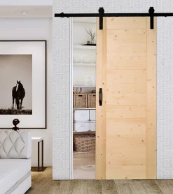 Lynporte Porte seule HORIZON bois épicéa 2040 x 730- Porte Nue
