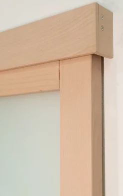 Lynporte Porte Nue<Porte seule NOVA2 bois hêtre 4 Vitrages 2040 x 930