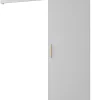 Abiks Meble Porte Coulissante<Portes coulissantes Salwador I 90x204 cm (Blanc / Blanc / Or)