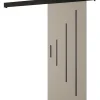 Abiks Meble Portes coulissantes Salwador Y 70x204 cm (Cachemire / Noir / Noir)- Porte Coulissante