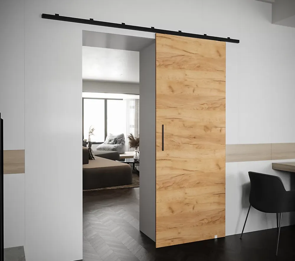 Abiks Meble Porte Coulissante<Portes coulissantes Zonda I 80x204 cm (Chêne Craft)