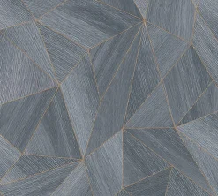 Profhome Papier Peint<361333-GU Papier peint à motifs graphiques lisse mat 5,33 m2