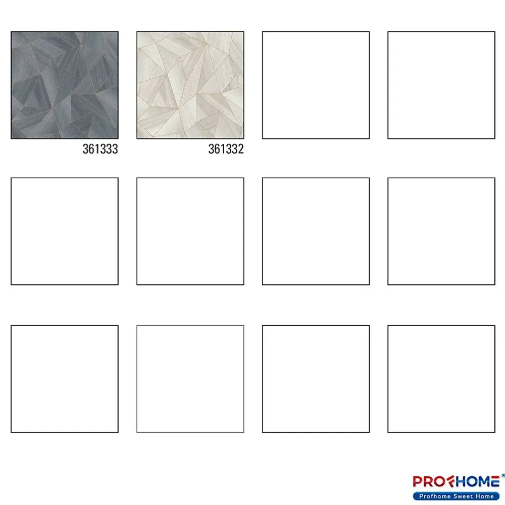 Profhome Papier Peint<361333-GU Papier peint à motifs graphiques lisse mat 5,33 m2