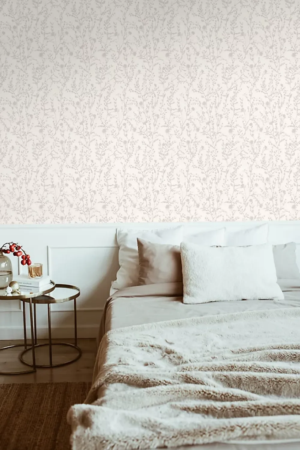 Profhome 395464-GU Papier peint ton-sur ton lisse satiné 5,33 m2- Papier Peint
