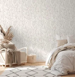 Profhome 395464-GU Papier peint ton-sur ton lisse satiné 5,33 m2- Papier Peint
