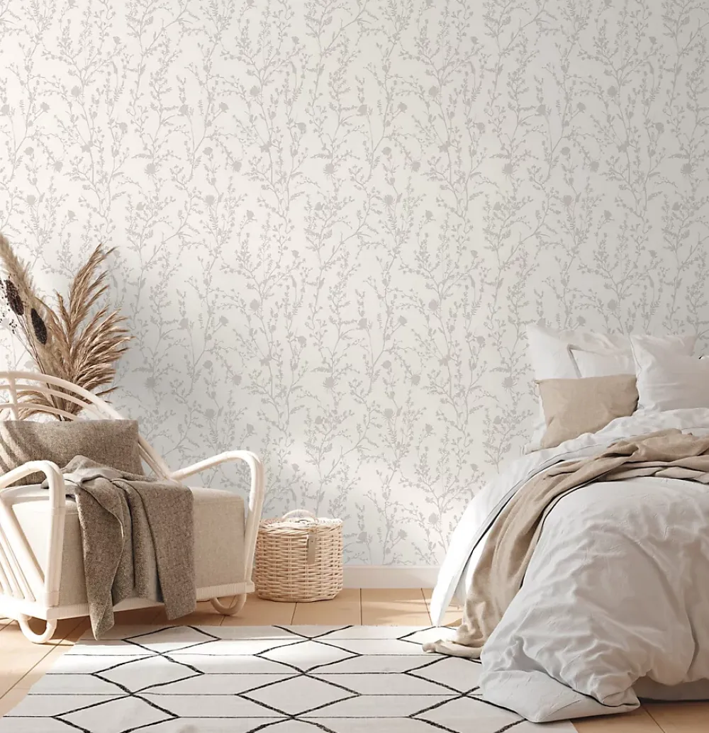 Profhome 395464-GU Papier peint ton-sur ton lisse satiné 5,33 m2- Papier Peint