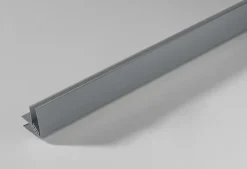 Grosfillex Lambris Mural<Profil d'angle de finition clipsable 5/8 mm gris