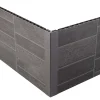Grosfillex Lambris Mural<Profil d'angle de finition clipsable 5/8 mm carbone