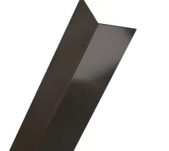 Ilcom Profilé Carrelage<Profilé décoratif L Angle extérieur en acier inoxydable 10 mm x 10 mm x 2700 mm - gunmetal