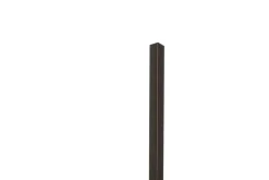 Ilcom Profilé Carrelage<Profilé décoratif Li Angle intérieur en acier inoxydable 10 mm x 10 mm x 2700 mm - gunmetal
