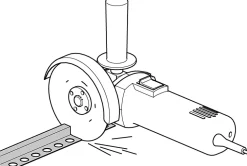 Ilcom Profilé Carrelage<Profilé décoratif Li Angle intérieur en acier inoxydable 30 mm x 30 mm x 2700 mm - argent poli