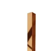 Ilcom Profilé décoratif Li Angle intérieur en acier inoxydable 30 mm x 30 mm x 2700 mm - cuivre poli- Profilé Carrelage