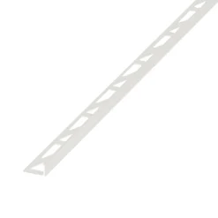 Diall Profilé Carrelage<Profilé de carrelage intérieur droit aluminium gris taupé L.2,5m x l.2,2cm x ep.8mm