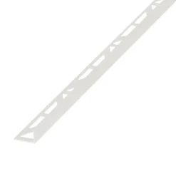 Diall Profilé Carrelage<Profilé de carrelage intérieur angle droit alu 22 mm x 2.5 m gris taupé 21g