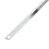 Diall Profilé Carrelage<Profilé de carrelage intérieur droit aluminium effet chromé poli L.2,5m x l.2,2cm x ep.12,5mm