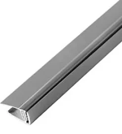 Lambris Mural<Profilé de finition d'extrémité Grosfillex clipsable L.2,60m alu